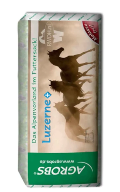 Agrobs Luzerne+ 15kg - René Wielens Diervoeders Agrobs Luzerne Plus