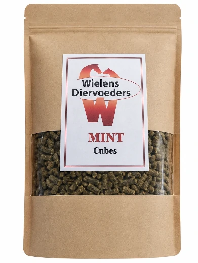 Mint Cubes 1kg - Wielens Diervoeders Mint Cubes